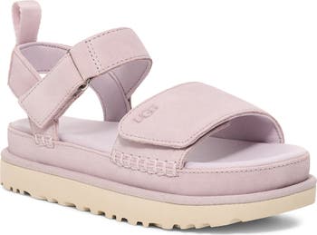サンダル・ミュール W Goldenstar Regenerate Sandals - UGG - Leather - Beige UGG® Goldenstar Regenerate for Women | UGG®