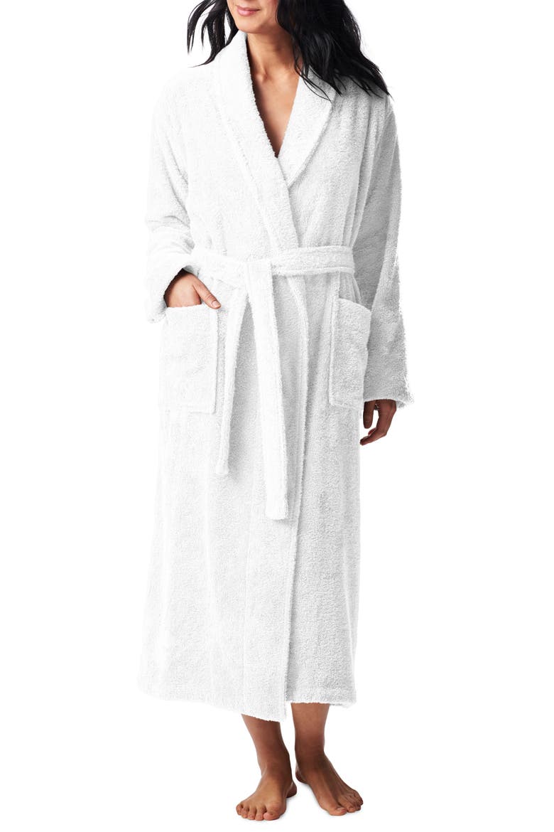 Gender Inclusive Cloud Loom™ Organic Cotton Robe, Main, color, ALPINE WHITE