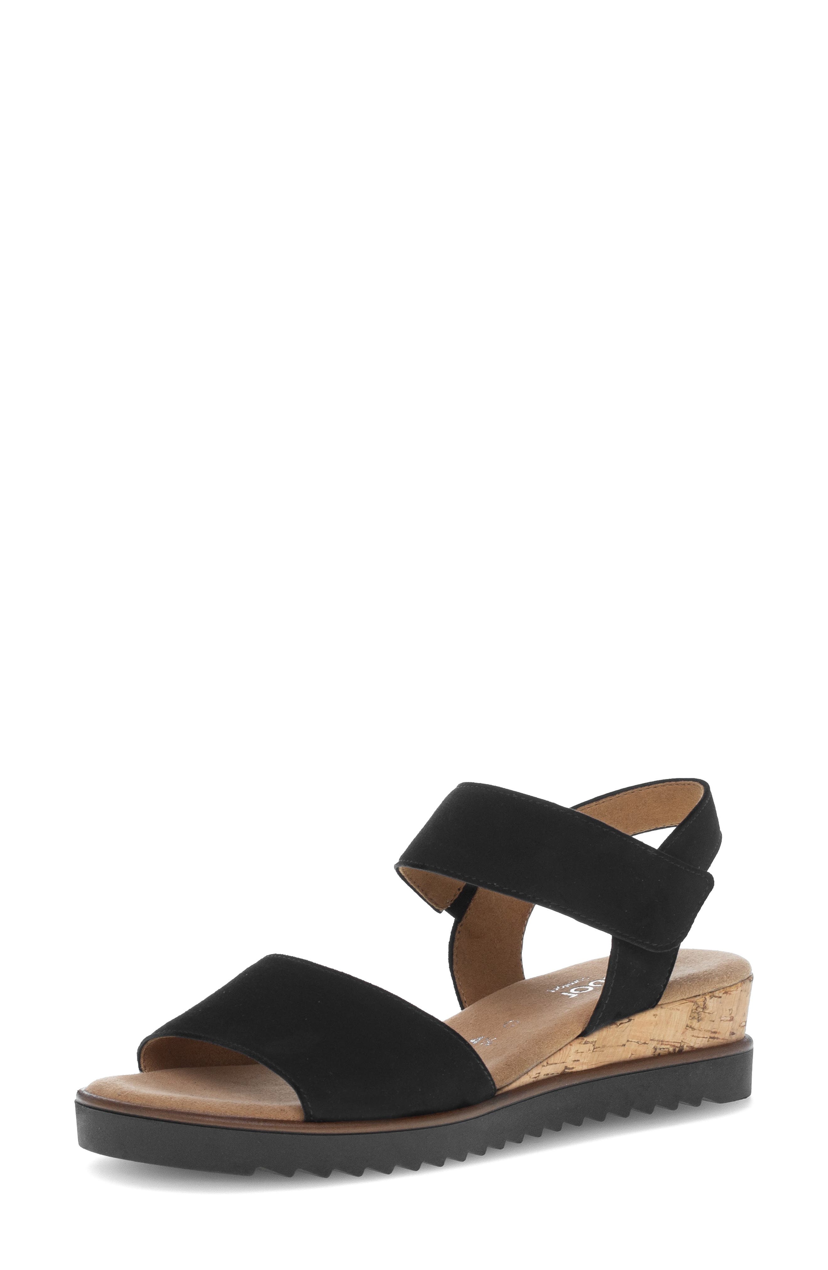 Gabor Wedge Sandal, Main, color, 