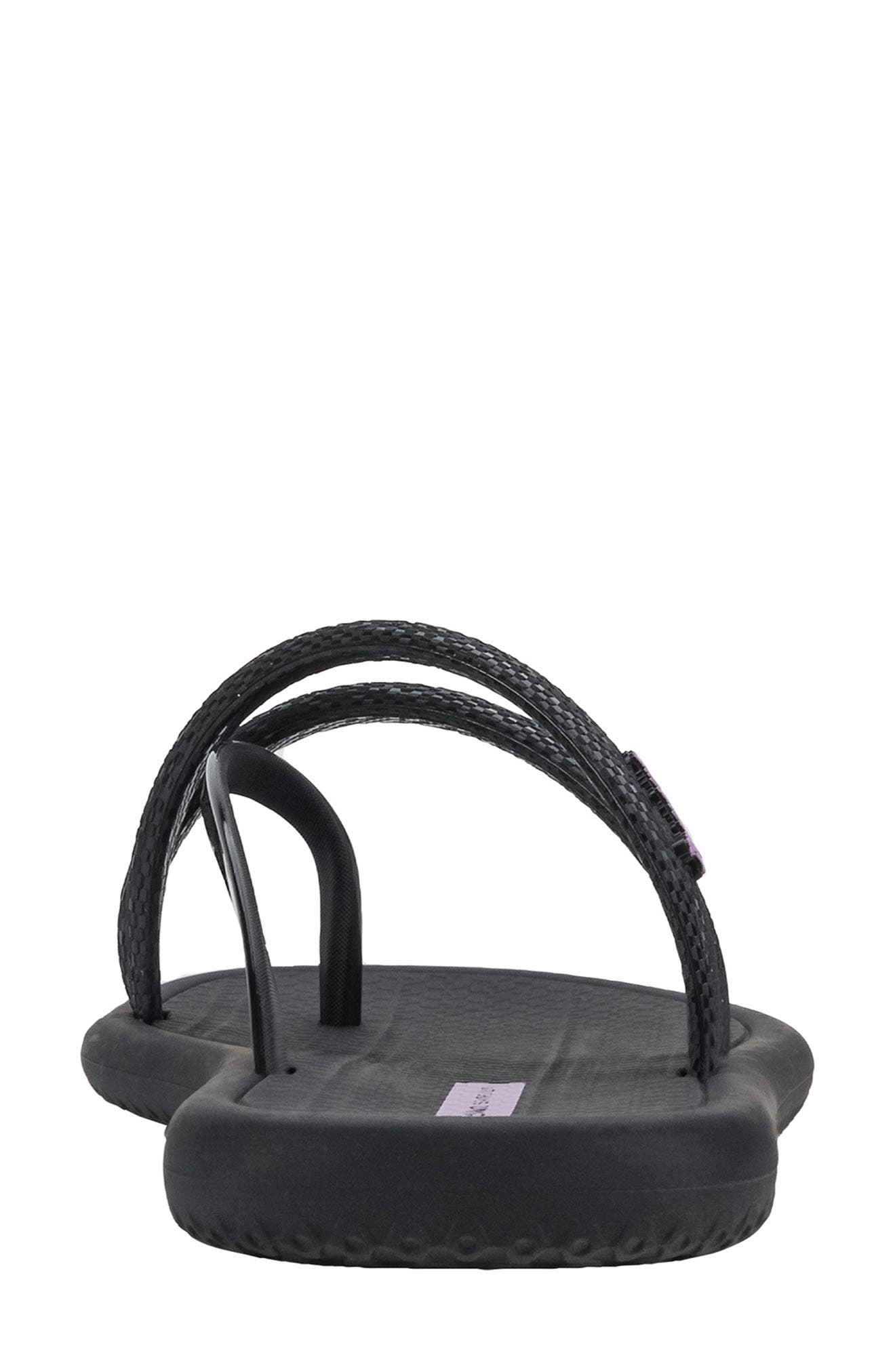 Ipanema Meu Sol Rasteira Textured Toe Loop Sandal, Alternate, color, 