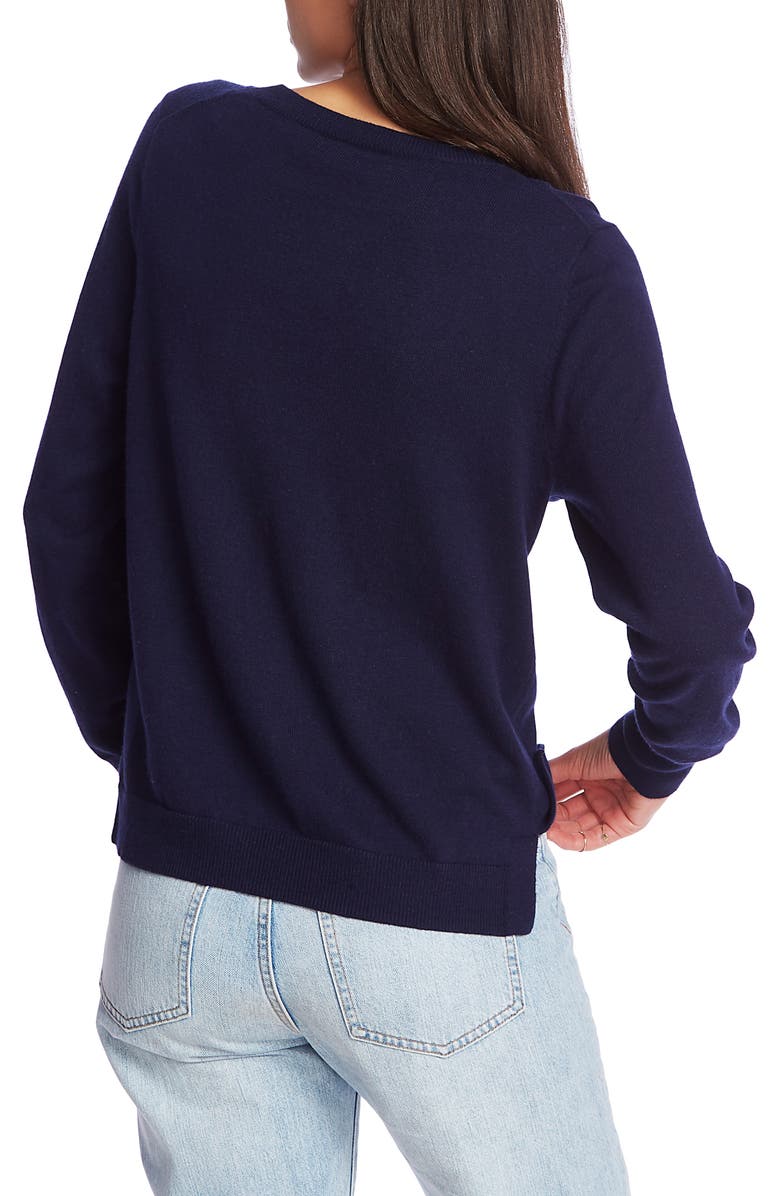 Court & Rowe Fine Gauge Voilà Sweater, Alternate, color,