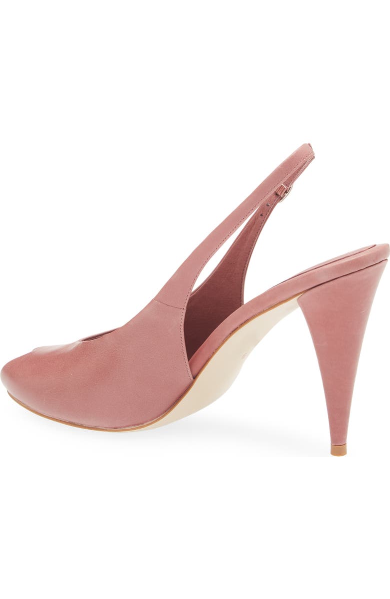 Jeffrey Campbell Snoah Slingback Peep Toe Pump, Alternate, color, Dark Pink
