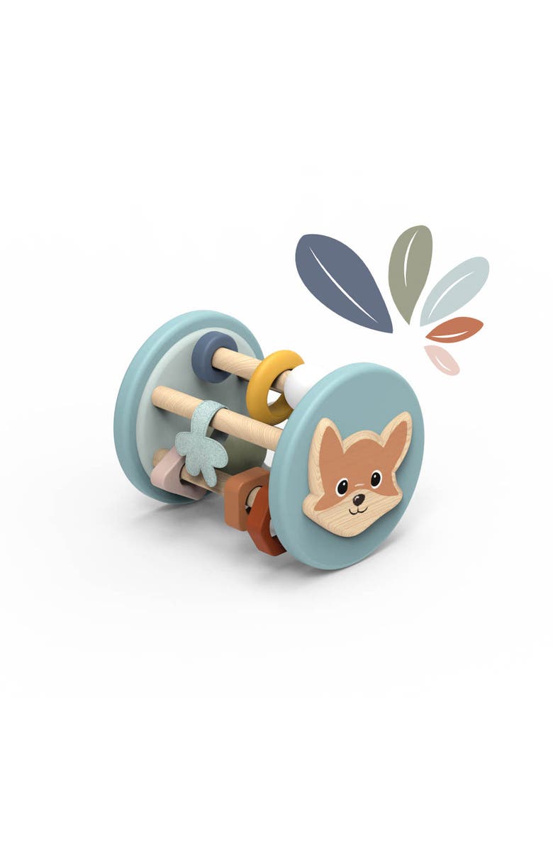 Speedy Monkey Fox Roller Rattle, Main, color, Multi