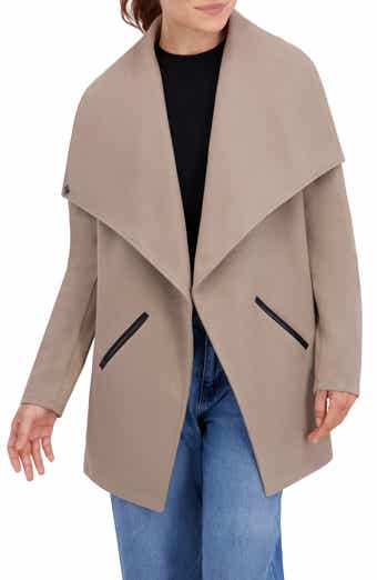 Ookie & Lala Faux Wool Drape Jacket