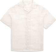 Fortela Bowling Linen Short Sleeve Shirt