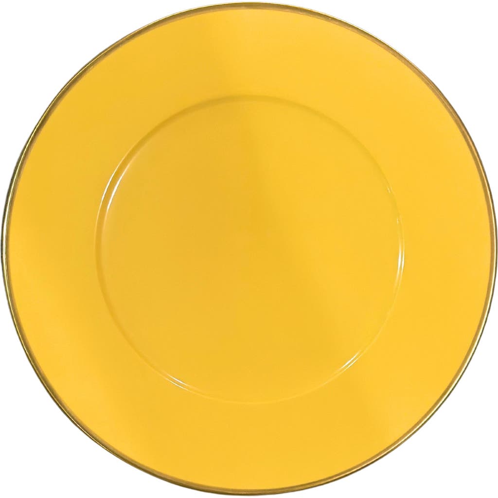 Anna Weatherley Anna's Charger Plate In Golden Meadow