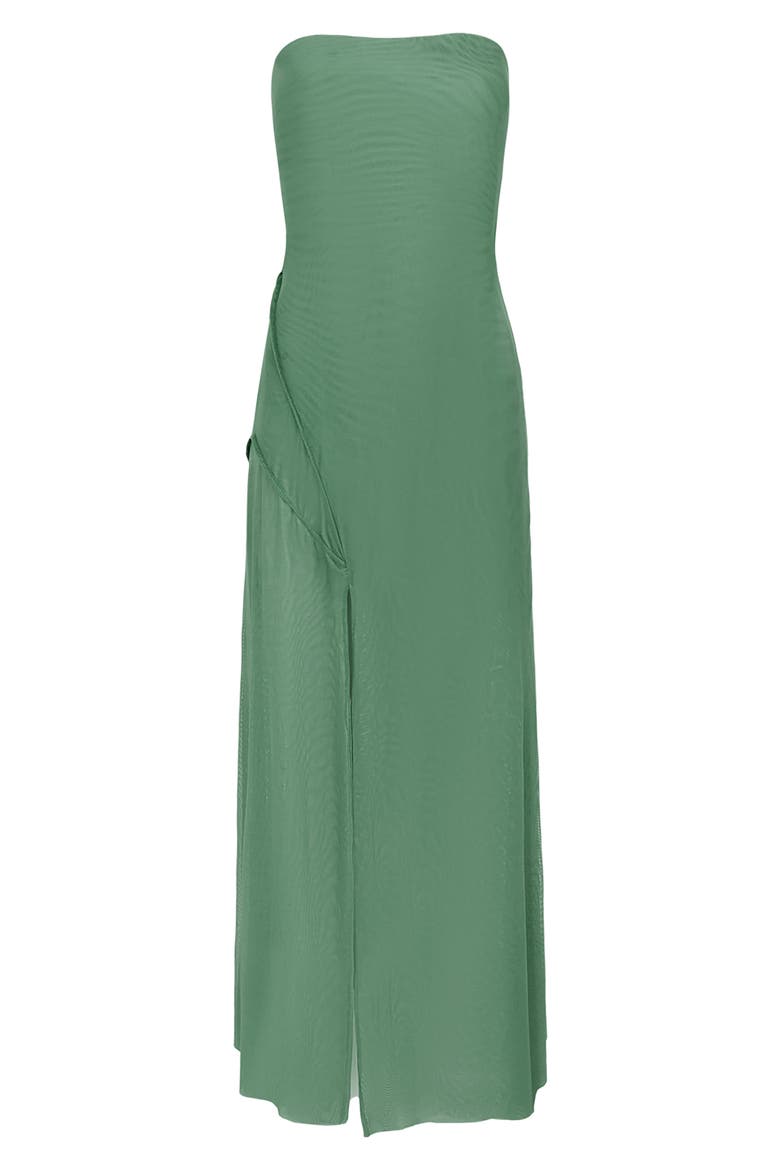 Lavi Cover-Up Dress, Alternate, color, GREEN