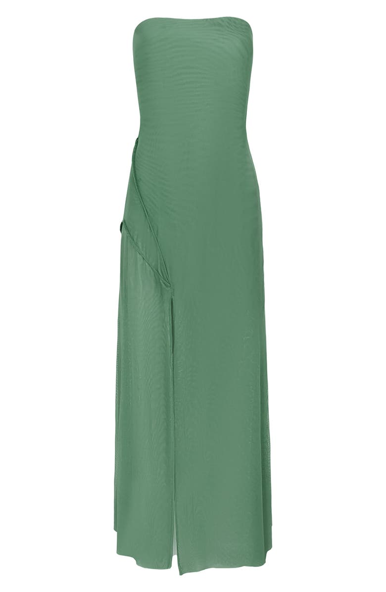 ViX Paula Hermanny Lavi Cover-Up Dress, Alternate, color, Green