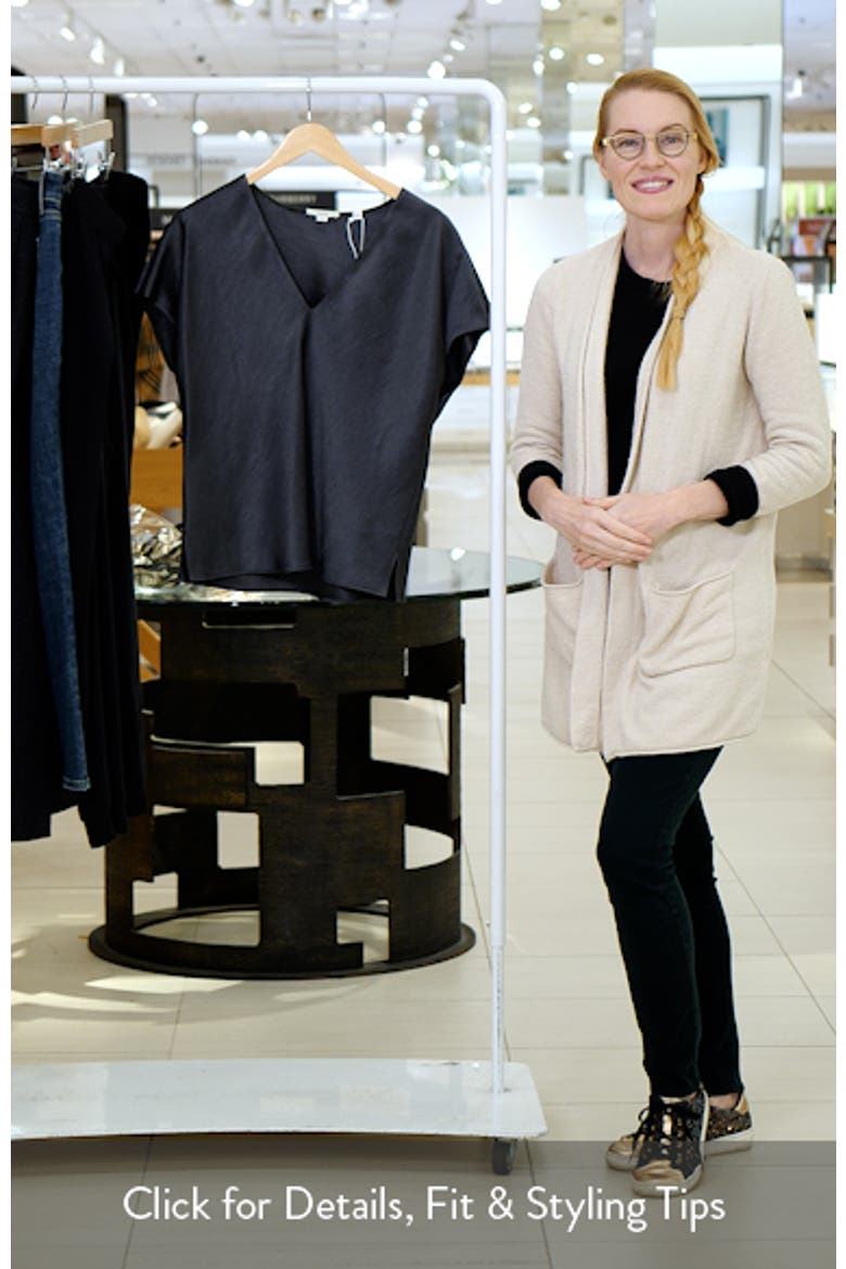 Cap Sleeve V-Neck Top video