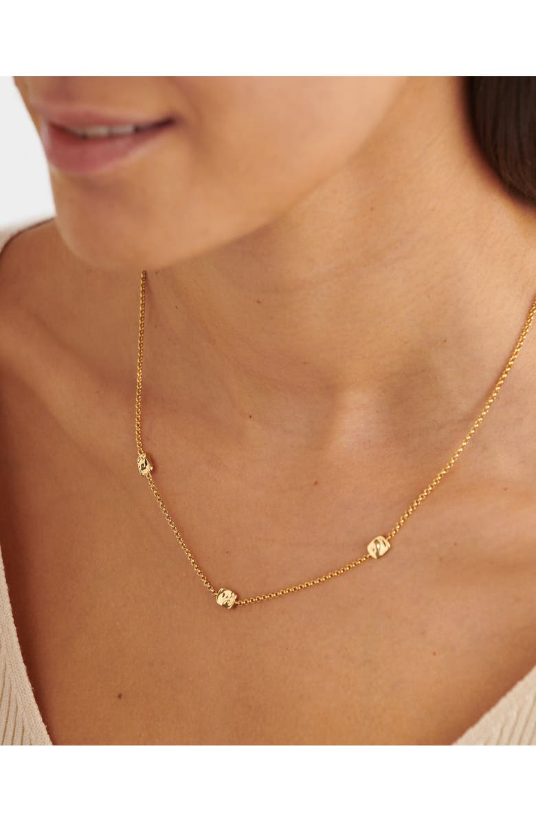 Katie Loxton Bea Choker in Gold, Alternate, color, Gold