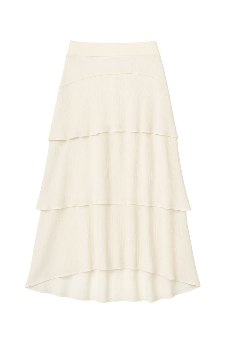 Rebecca Taylor Skye Skirt, Alternate, color, Cream