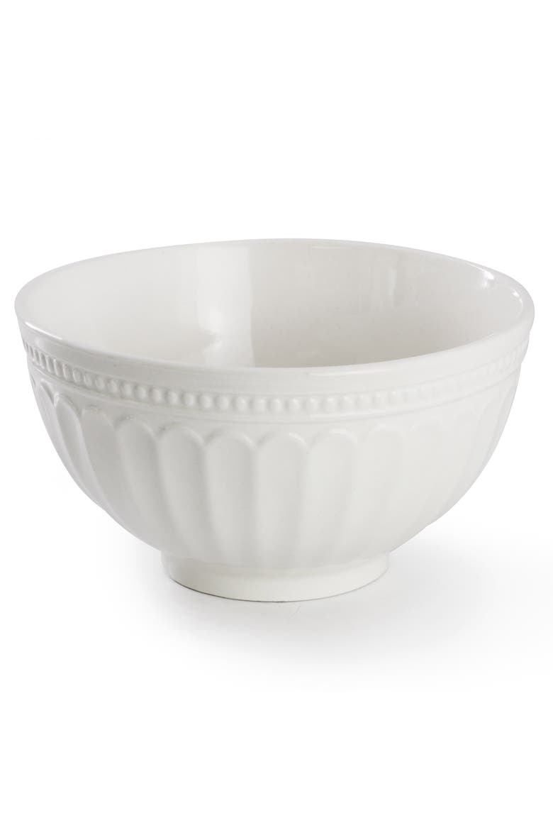 Hansel 16 Piece Stoneware Dinnerware Set in White, Alternate, color, White