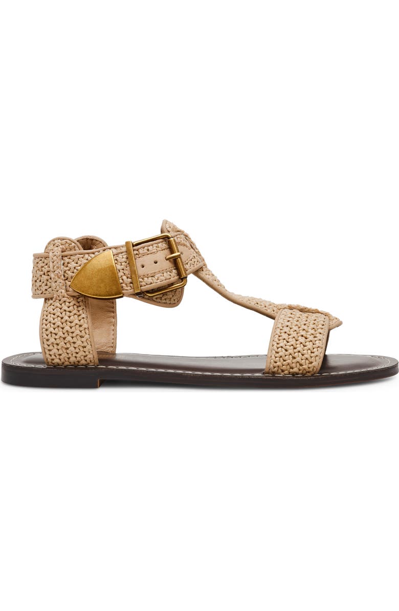 Steve Madden Brazinn Gladiator Sandal, Alternate, color, Nat Raffia