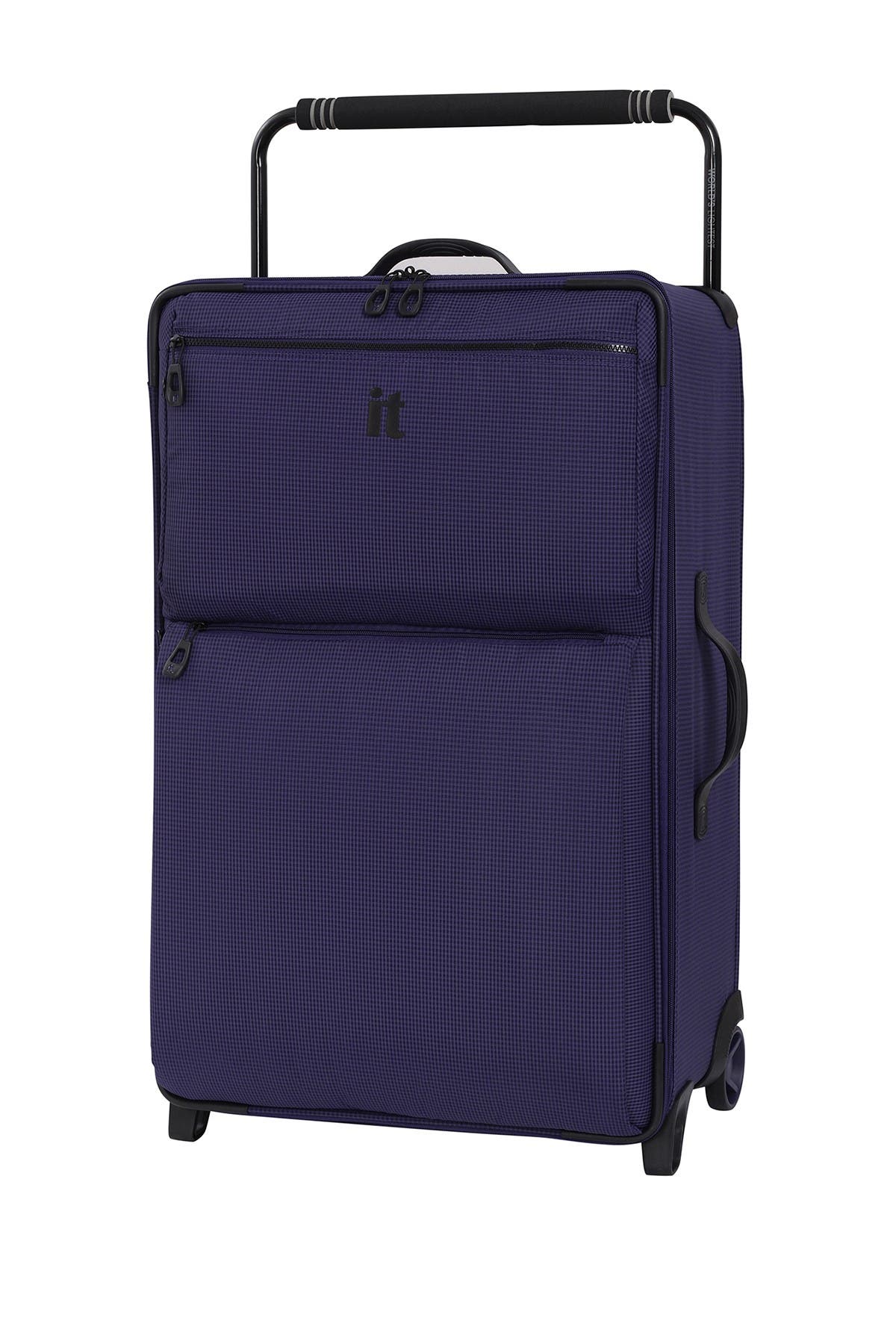 IT LUGGAGE 29.6" World's Lightest Wide Handle Design Two Tone 2 Wheel Luggage, Main, color, 