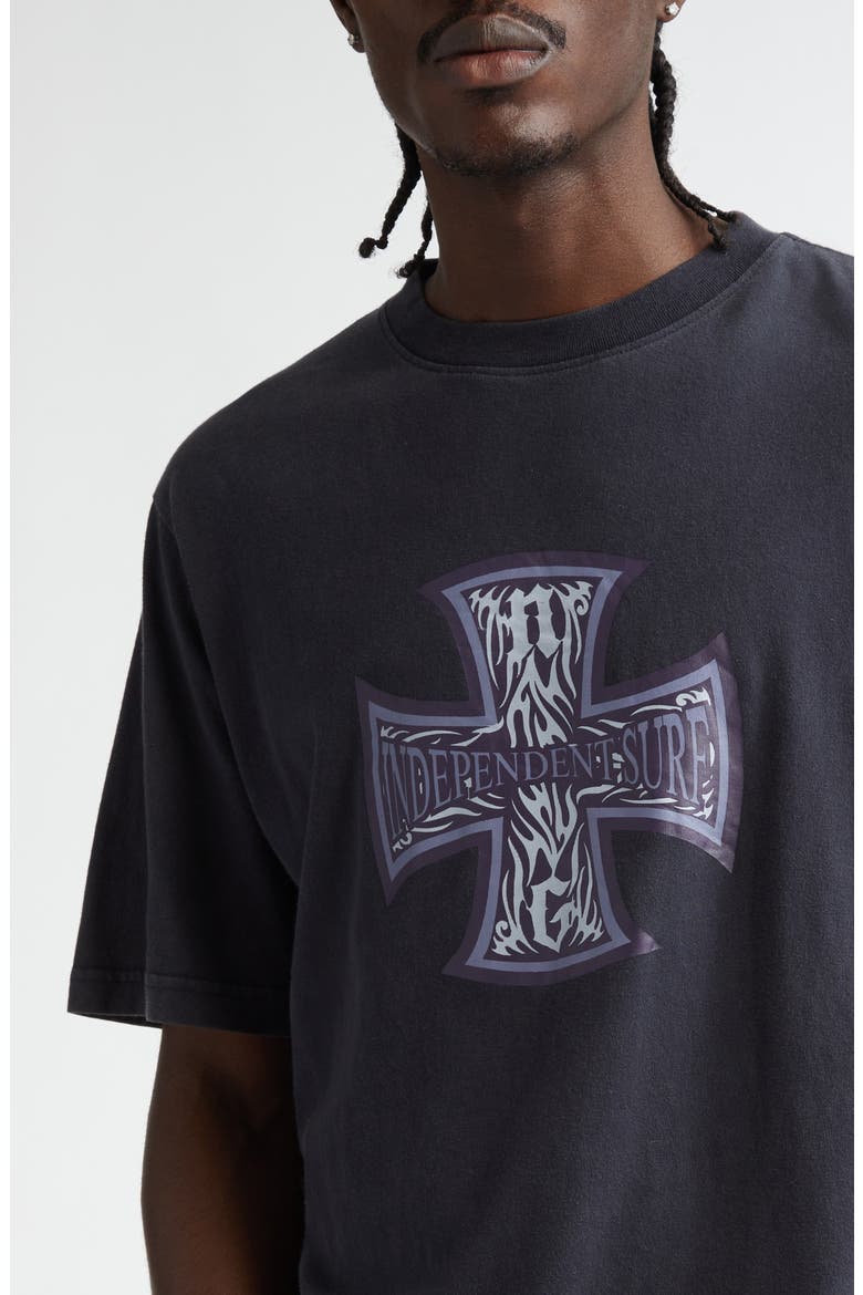 Independent Surf Cotton Graphic T-Shirt, Alternate, color, NAVY