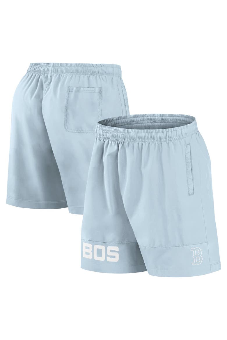 Men's Fanatics Light Blue Boston Red Sox Elements Swim Shorts, Main, color, Light Blue