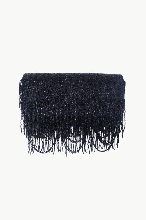 Fringes All Over Medium Structured Bag
