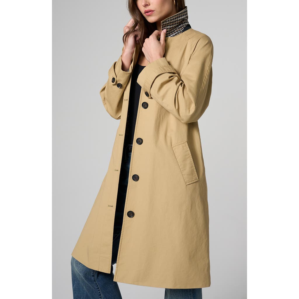 Liverpool Los Angeles Raglan Sleeve Coat in Croissant at Nordstrom, Size Small
