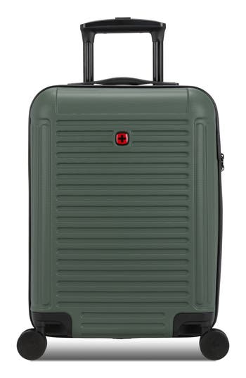 Swissgear 20-inch Carry-on Hardside Luggage In Green