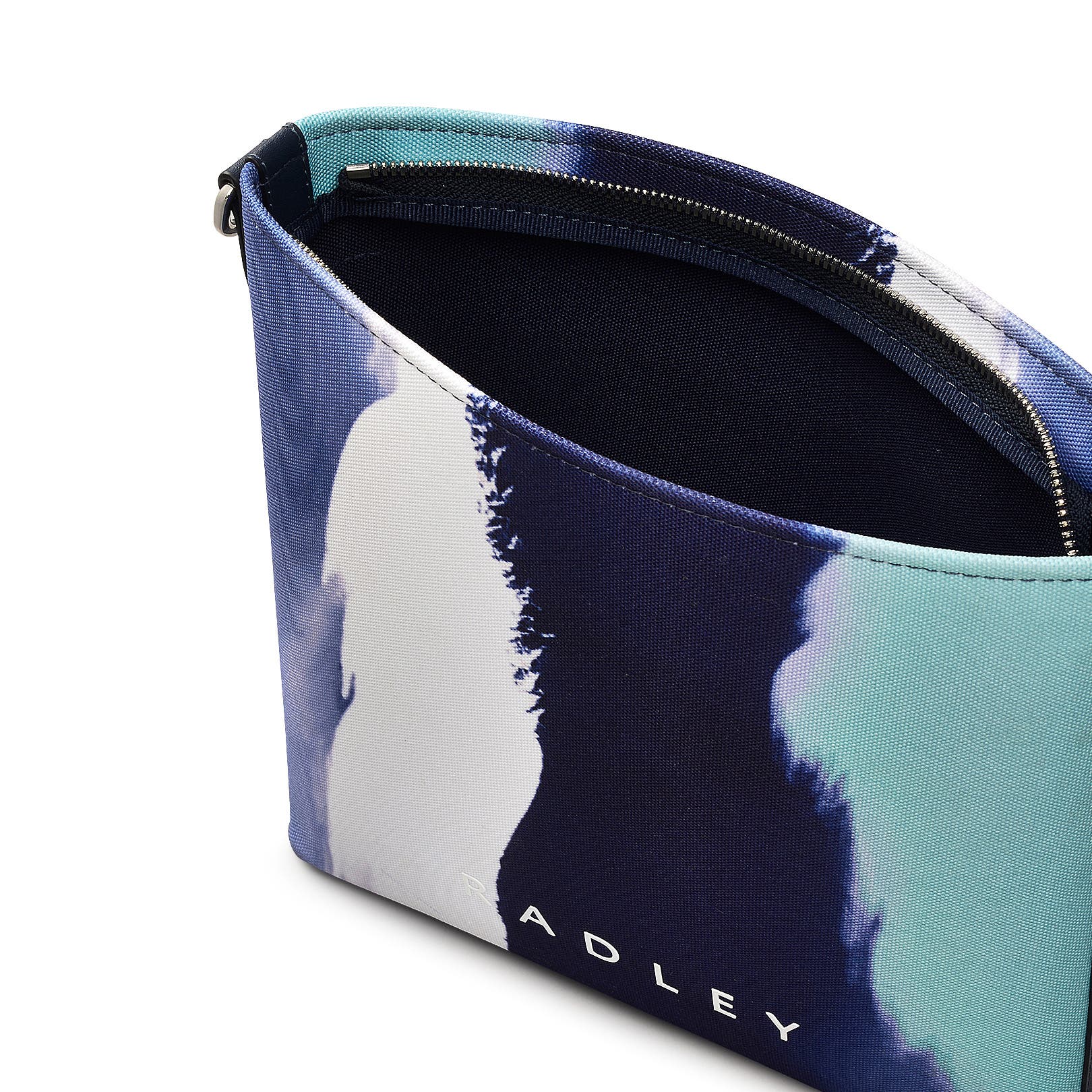 Radley Southwell Gardens - Stripe Small Ziptop Crossbody Bag, Alternate, color, Ink