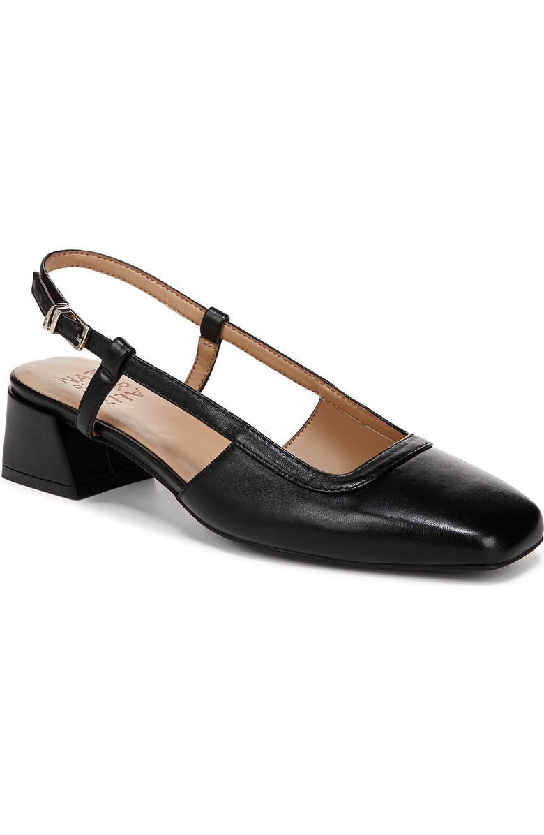 Naturalizer Harper Slingback Pump, Main, color, Black