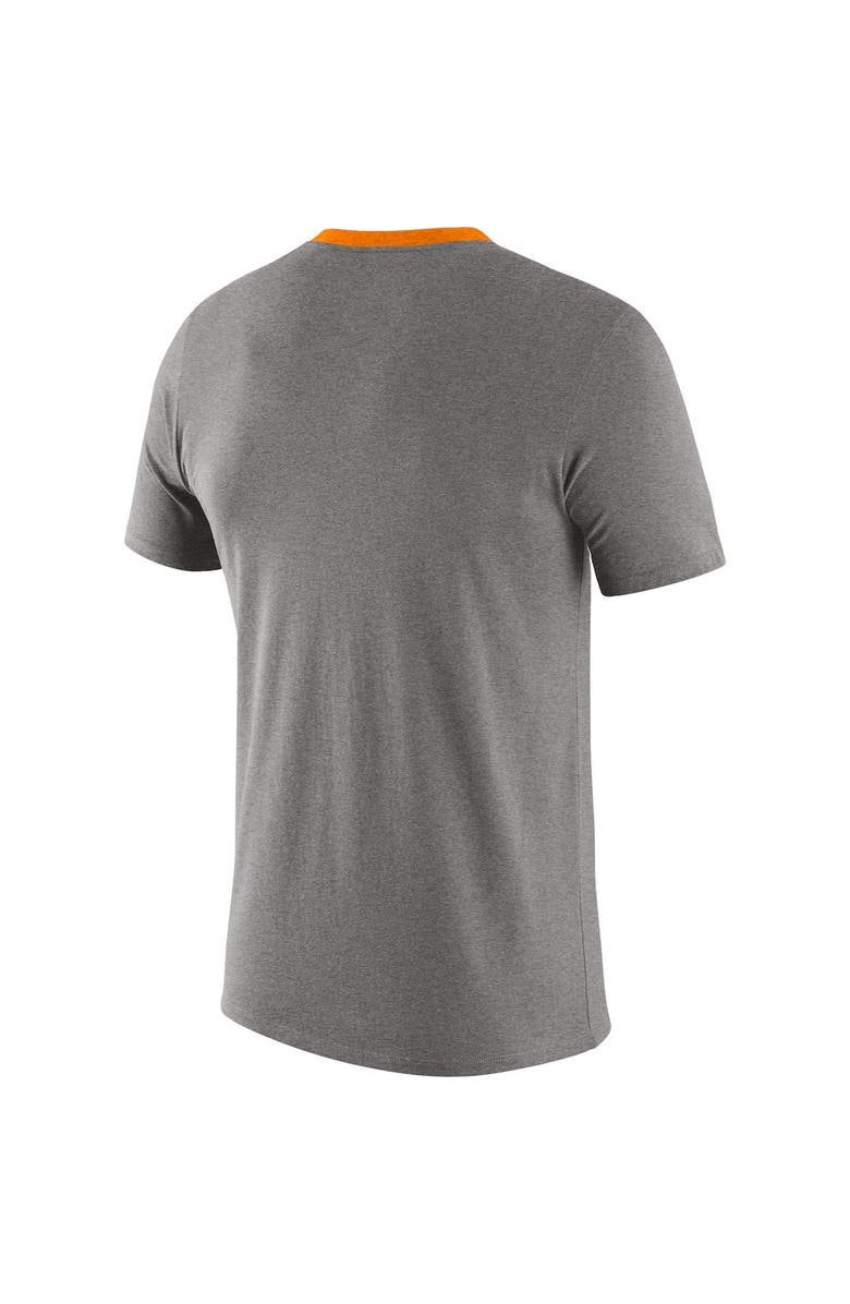 Nike Men's Nike Heathered Gray Tennessee Volunteers Vault Helmet Tri-Blend T-Shirt, Alternate, color, 