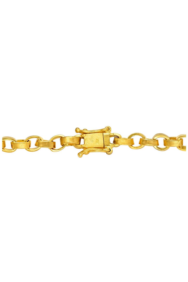 Signature Chain Necklace, Alternate, color, YELLOW GOLD