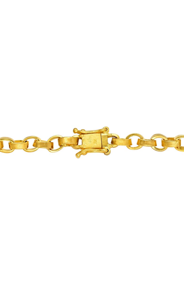 Darius Signature Chain Necklace, Alternate, color, Yellow Gold