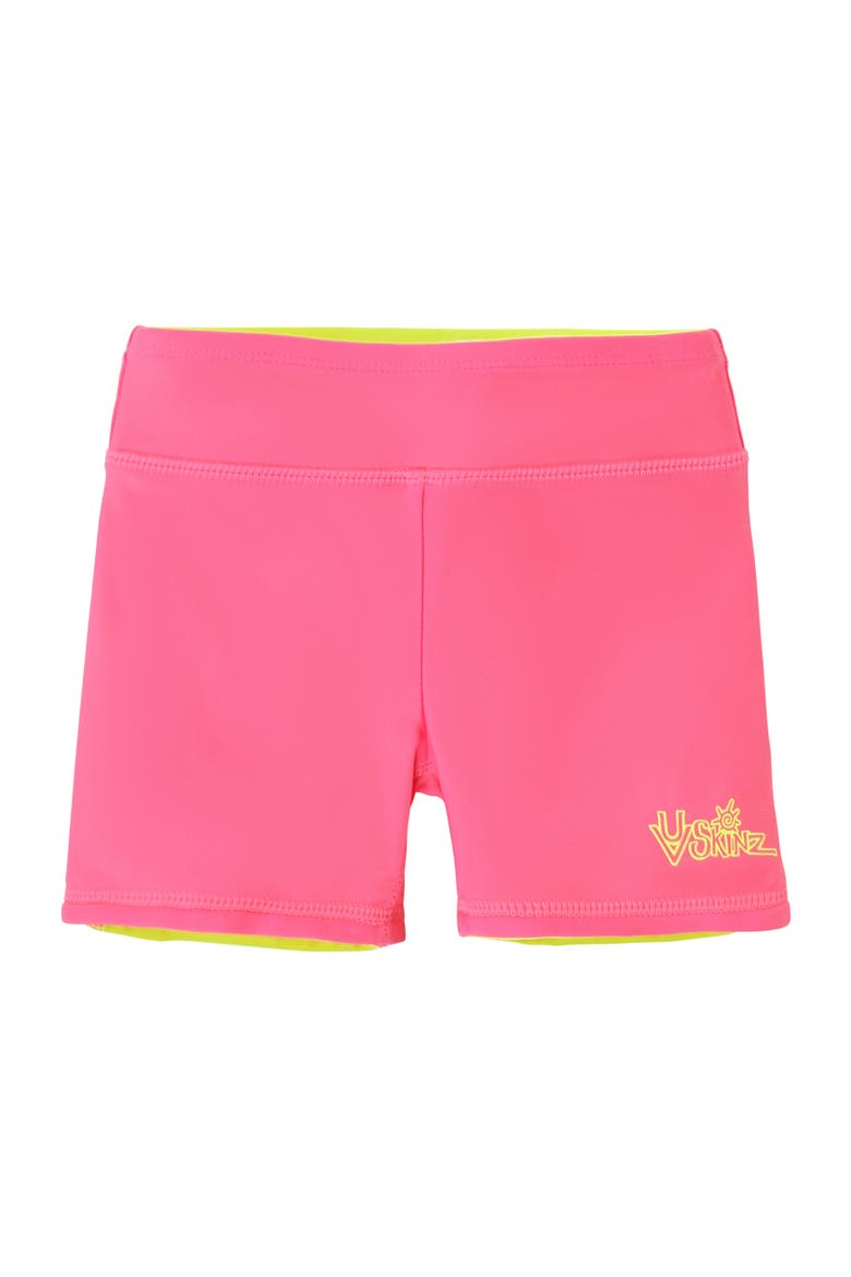 Reversible Active Swim Shorts, Main, color, Neon Sorbet/Neon Yellow