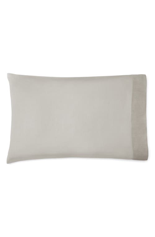 Sferra Carlotta Sateen Set Of 2 Pillowcases In Grey