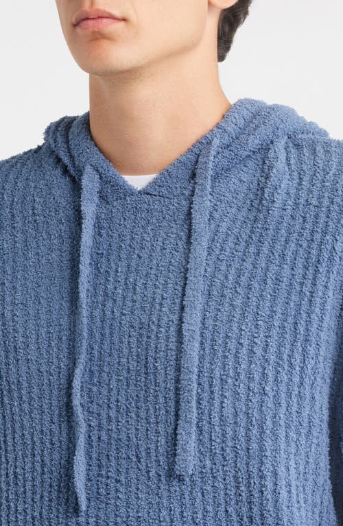 Ugg(r) Finnegan Rib Hoodie In Blue