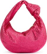 Olga Berg Juliana Crystal Top Handle Bag