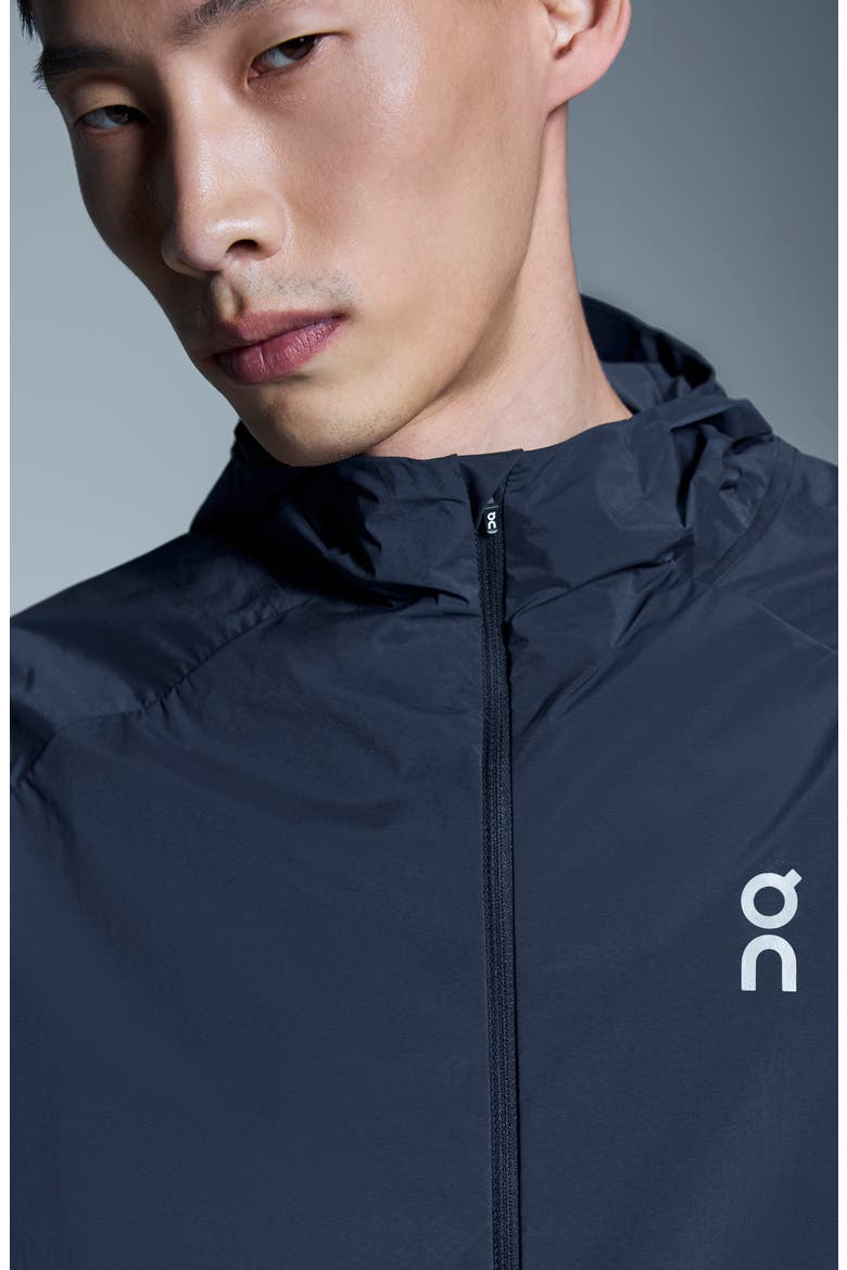 Core Hooded Packable Running Jacket, Alternate, color, MIDNIGHT