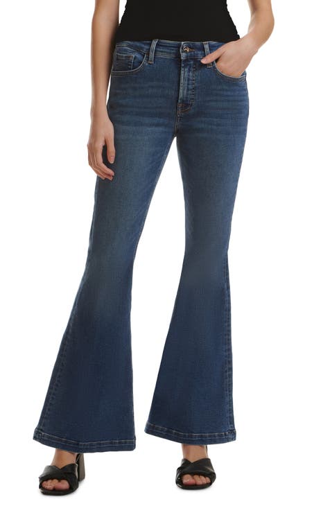 7 For All Mankind Jeans 27X34.5 Georgia Flare popular Uptown NWT