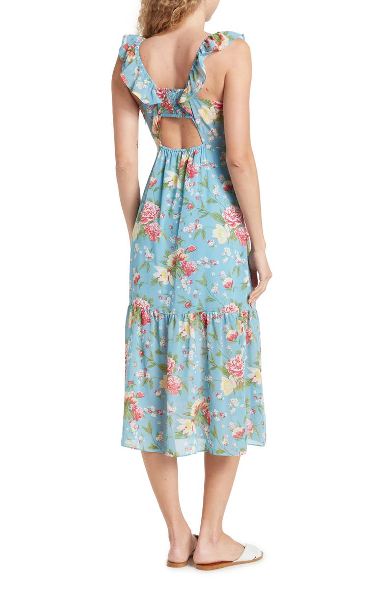 Melrose and Market Open Back Sleeveless Dress, Alternate, color,