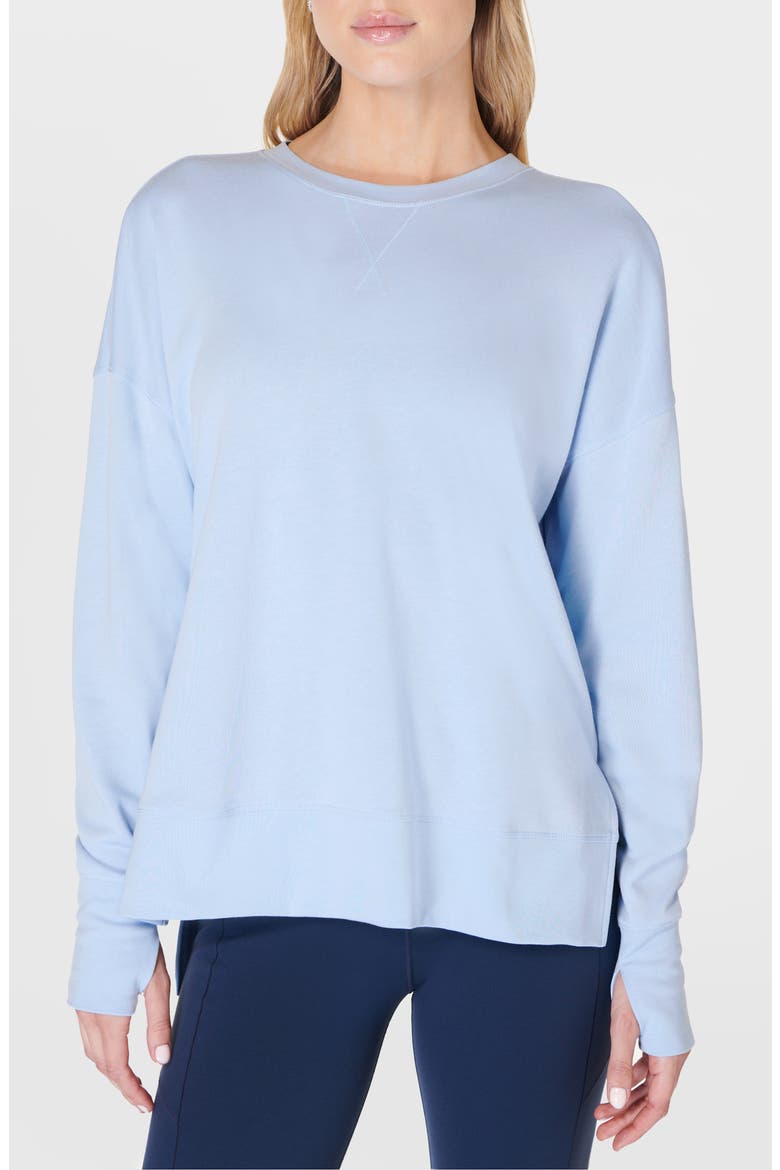 After Class Sweatshirt, Main, color, BREEZE BLUE