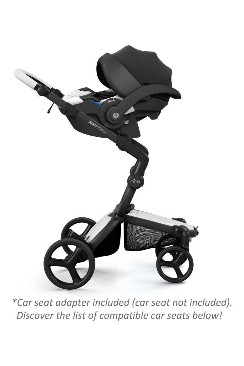 Xari MAX Stroller, Alternate, color, BLACK/ SNOW WHITE / BLACK
