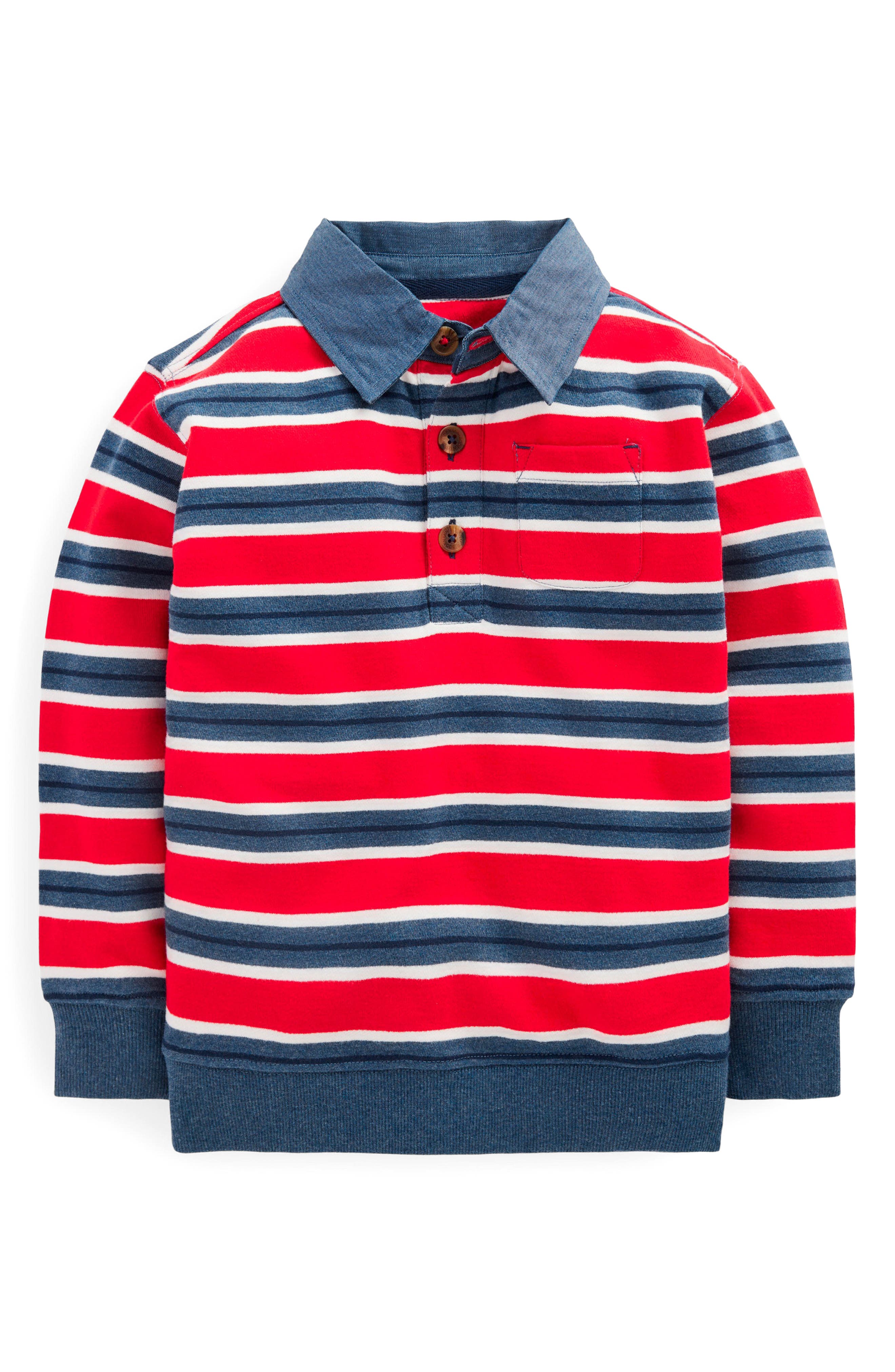 selected BLOOD ORANGE / NAVY MARL