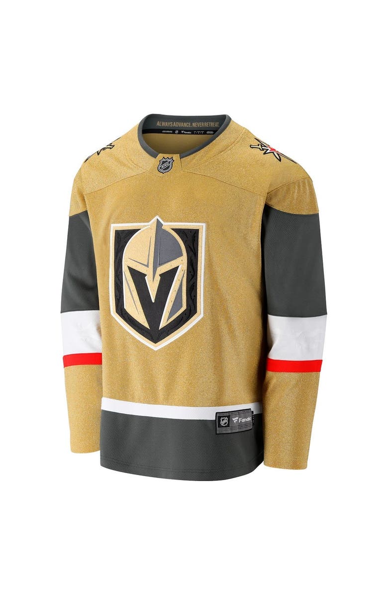 FANATICS Men's Fanatics Branded Gold Vegas Golden Knights 2020/21 Home Premier Breakaway Jersey, Alternate, color, 