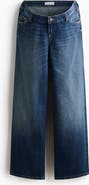 H&M Mama Wide Low Jeans