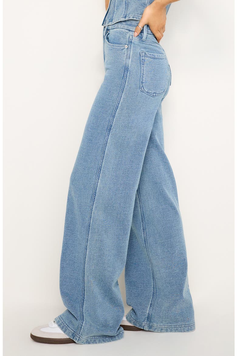 Jeanius Good Skate Cotton Pants, Alternate, color, INDIGO586