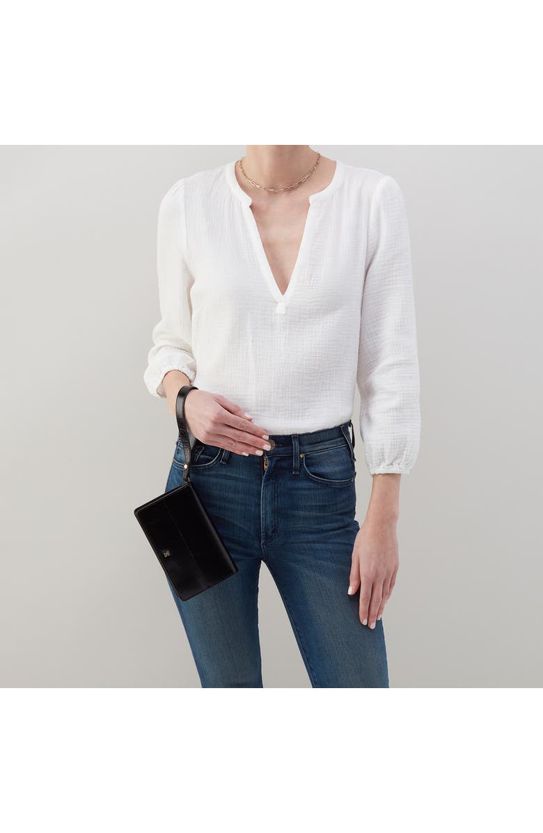 HOBO Jill Leather Wristlet, Alternate, color,