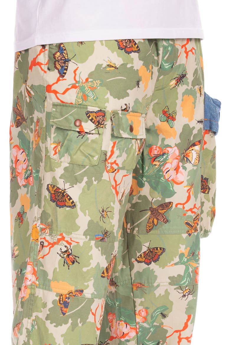 BB Wildberry Cotton Cargo Pants, Alternate, color, PALE MARIGOLD