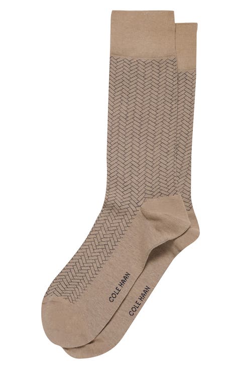 Geometric Dress Socks