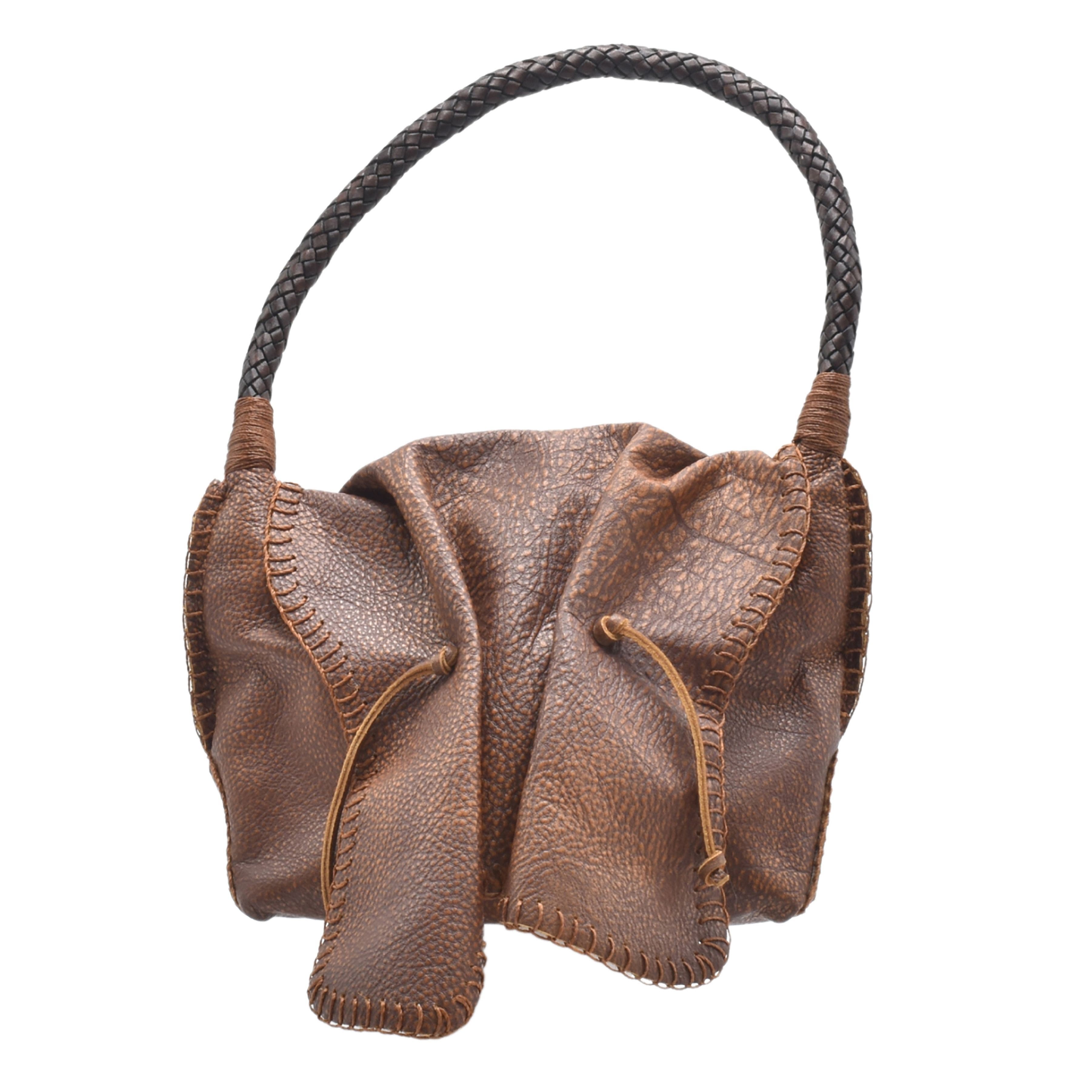 Shoulder Butterfly Leather Bag, Main, color, Whiskey