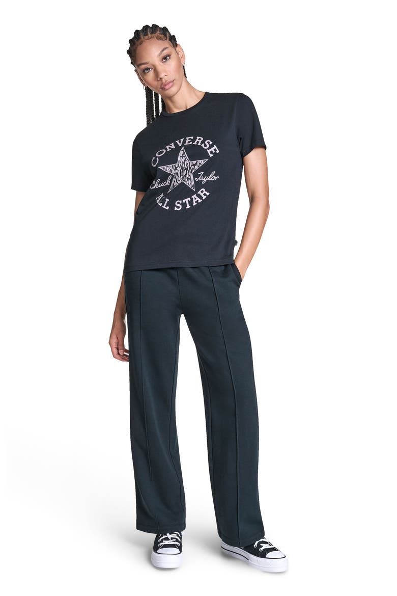Animal Infill T-Shirt, Alternate, color, CONVERSE BLACK