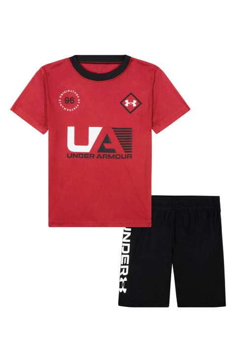 Performance Tech T-Shirt & Mesh Shorts Set (Toddler & Little Kid)