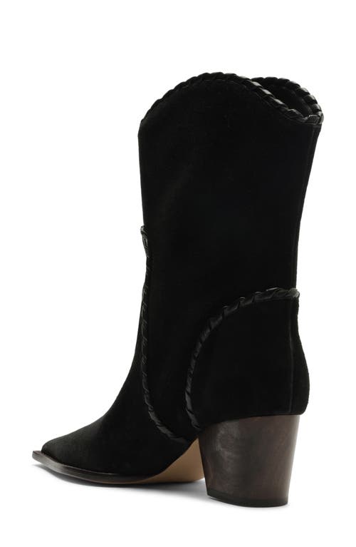 Alexandre Birman Victoria Saddle Boot In Black