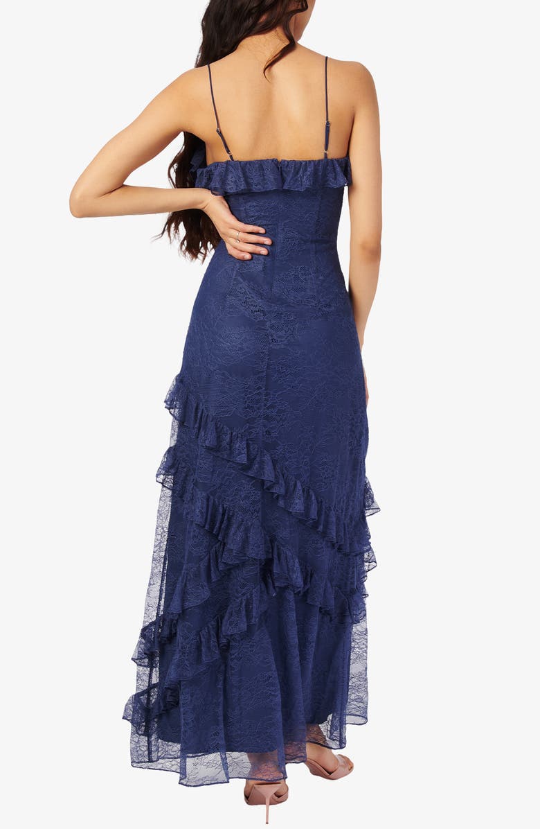 CAMI NYC Eluisa Lace Gown, Alternate, color, Harbor