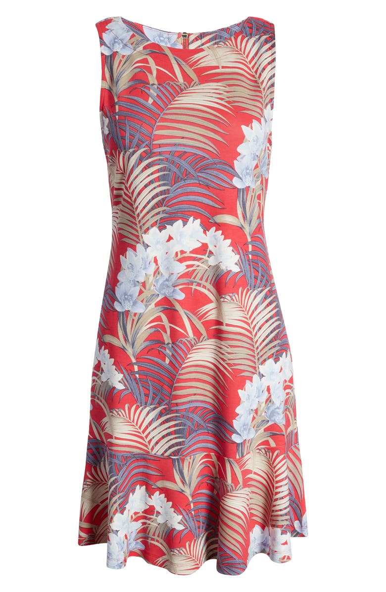 Tommy Bahama Darcy Florida Fauna Sleeveless Knit Dress, Alternate, color,